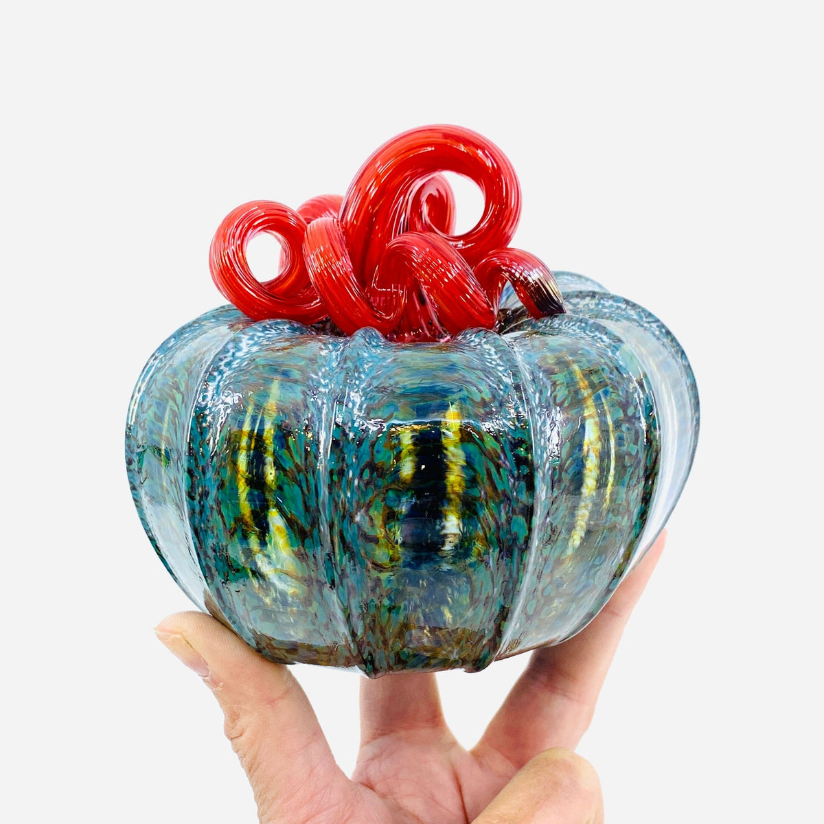 Daily Pumpkin 1115 Holiday Squat Gabby Luke Adams Glass Blowing Studio 