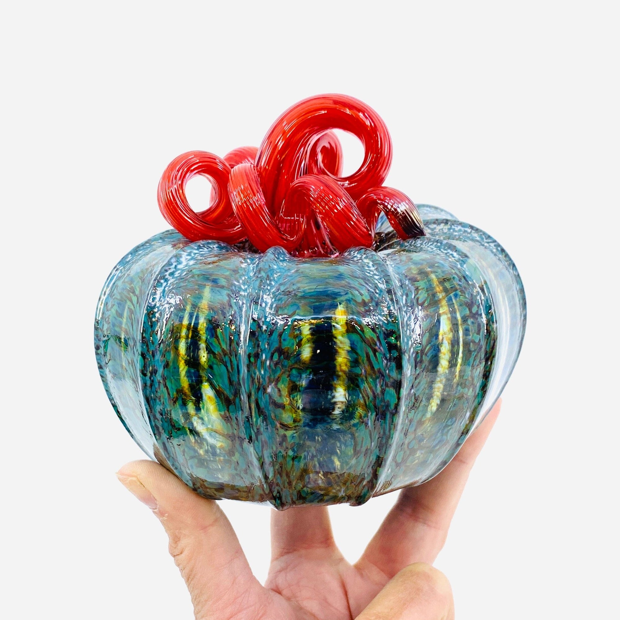 Daily Pumpkin 1115 Holiday Squat Gabby Luke Adams Glass Blowing Studio 