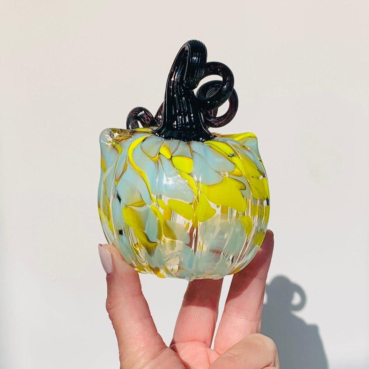 Daily Catkin 1221 Daily Pumpkin Luke Adams Glass Blowing Studio 