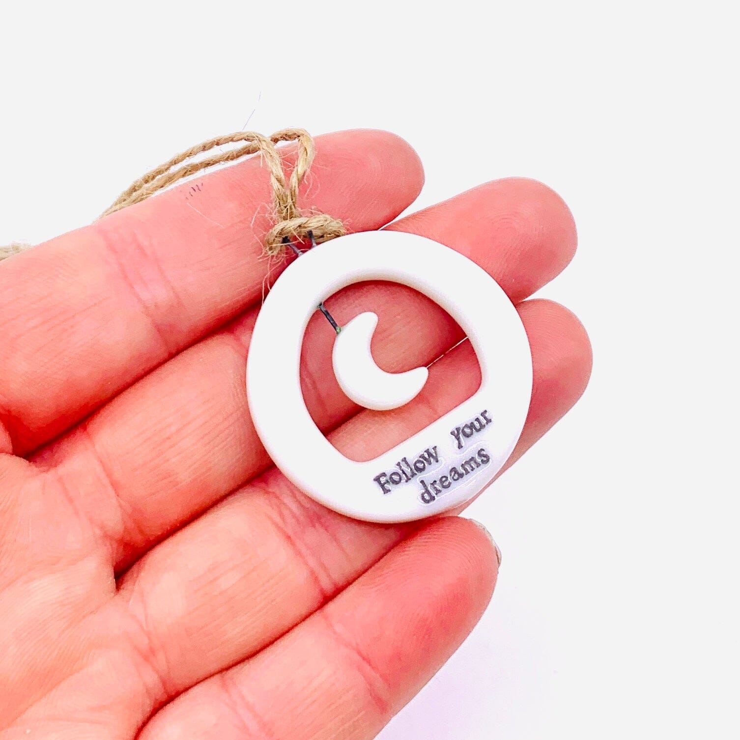 Porcelain Ornament, Follow Your Dreams Ornament Two's Company 