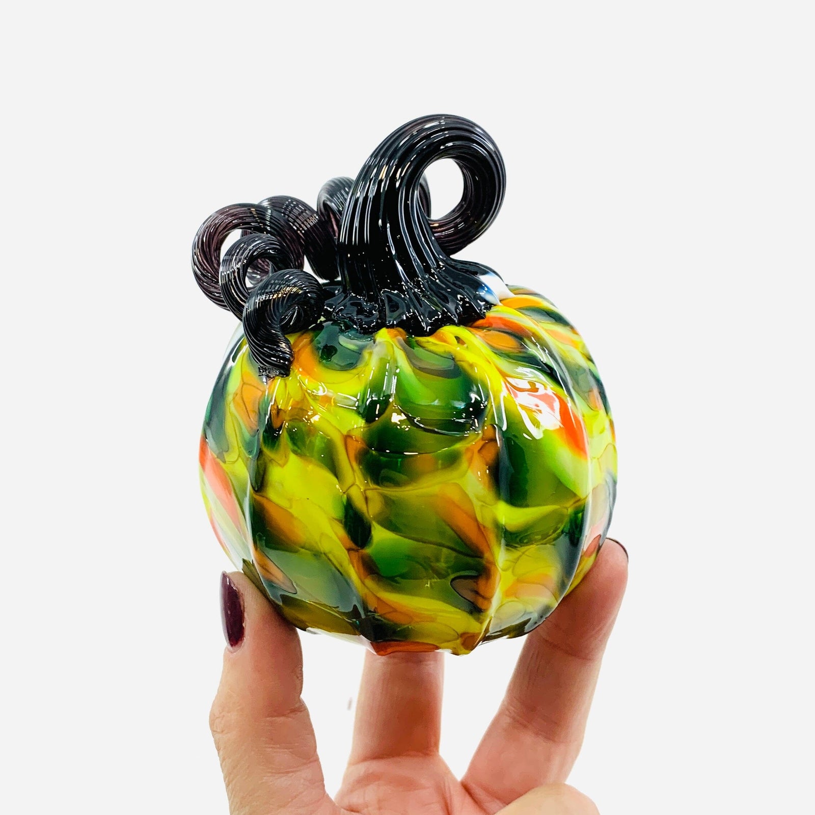 Daily Pumpkin 29 Fall Mini Daily Pumpkin Luke Adams Glass Blowing Studio 