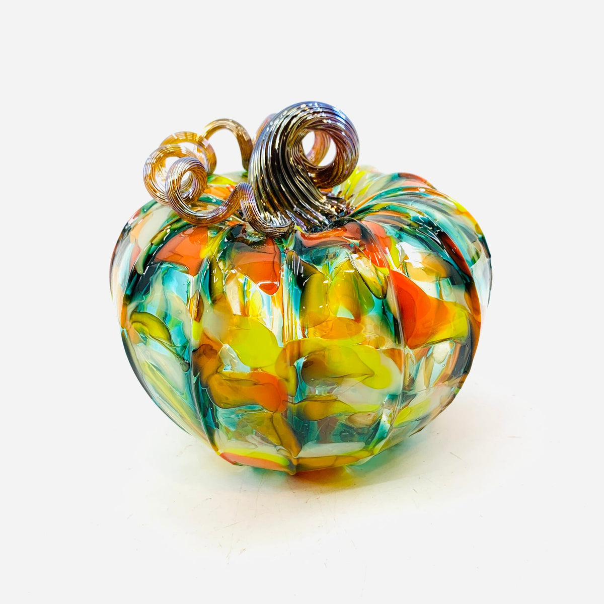 Daily Pumpkin 58 Fall Squat Daily Pumpkin Luke Adams Glass Blowing Studio 