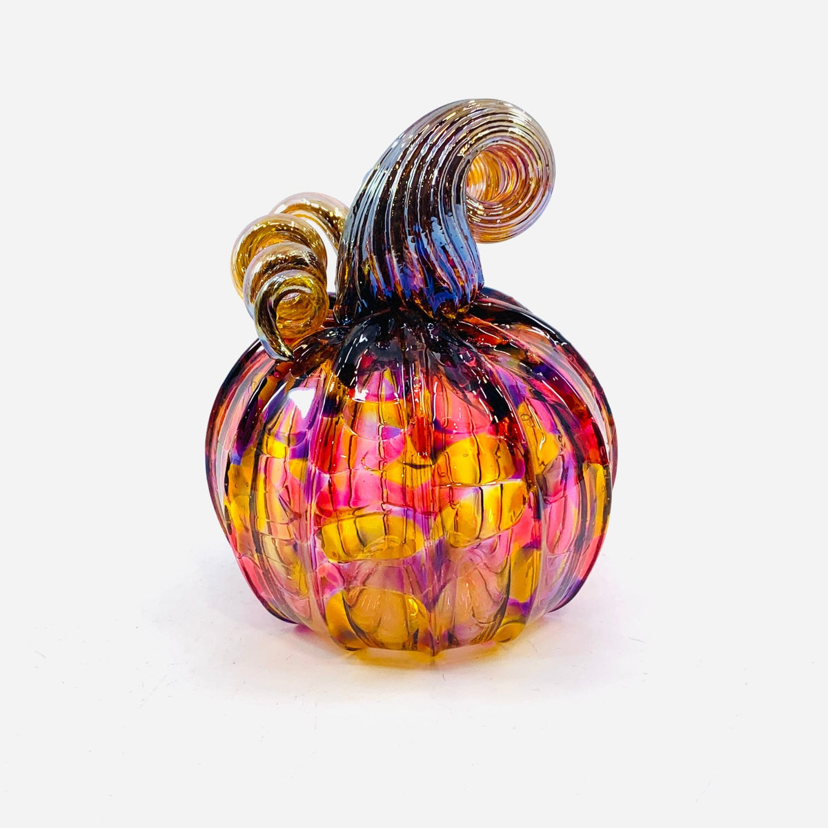 Daily Pumpkin 3435 Mini Gabby Luke Adams Glass Blowing Studio 