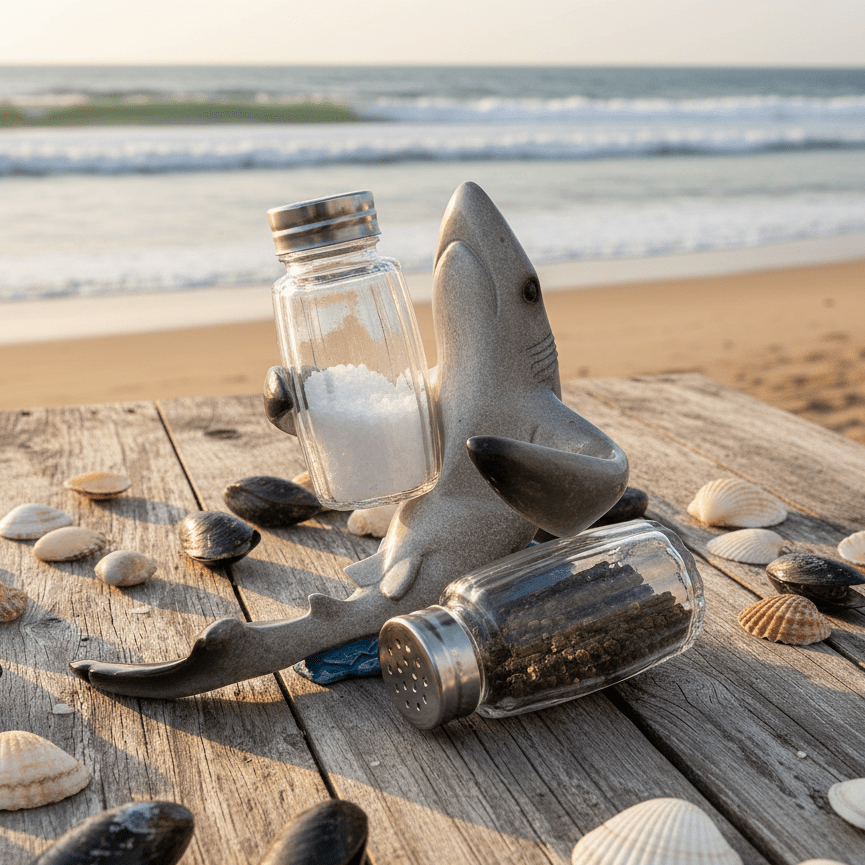 Shark Salt and Pepper Shaker Chesapeake Bay 