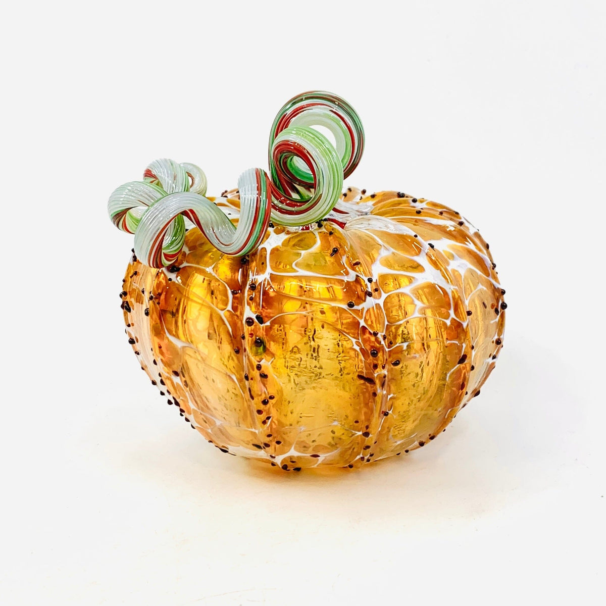 Daily Pumpkin 2112 “Gingerbread House” Squat Gabby Luke Adams Glass Blowing Studio 