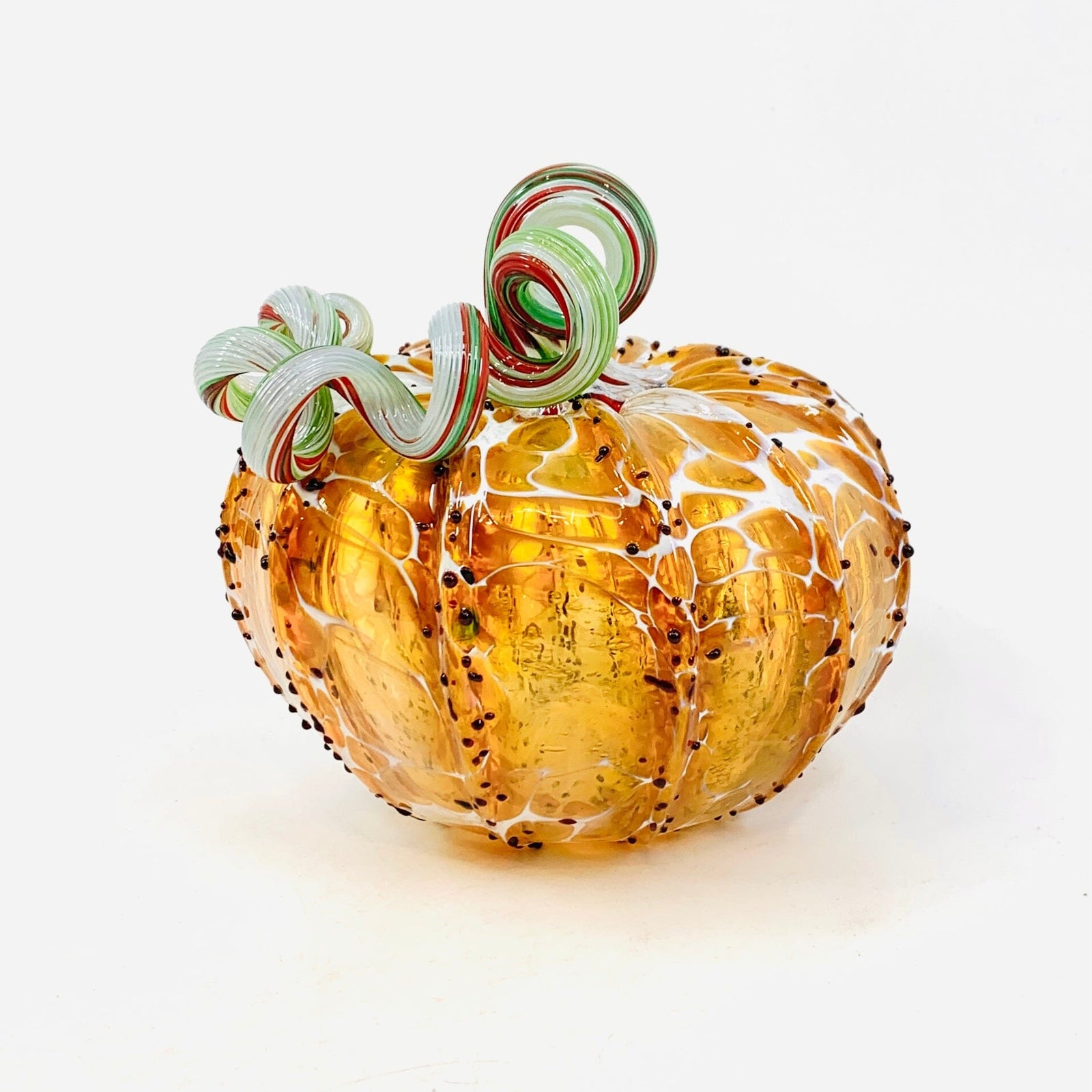 Daily Pumpkin 2112 “Gingerbread House” Squat Gabby Luke Adams Glass Blowing Studio 