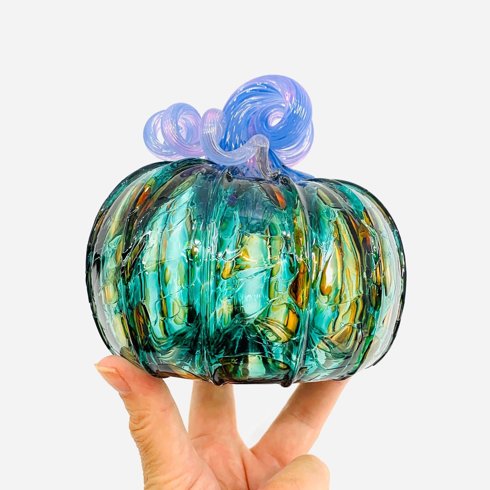 Daily Pumpkin 2801 Oops Squat Gabby Luke Adams Glass Blowing Studio 
