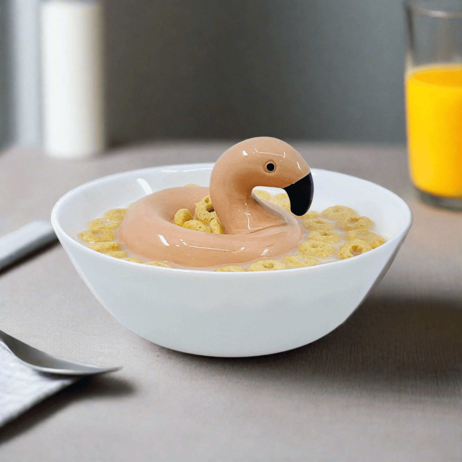 Fun Floating Stoneware, Flamingo Pool Float Creative Co-op 