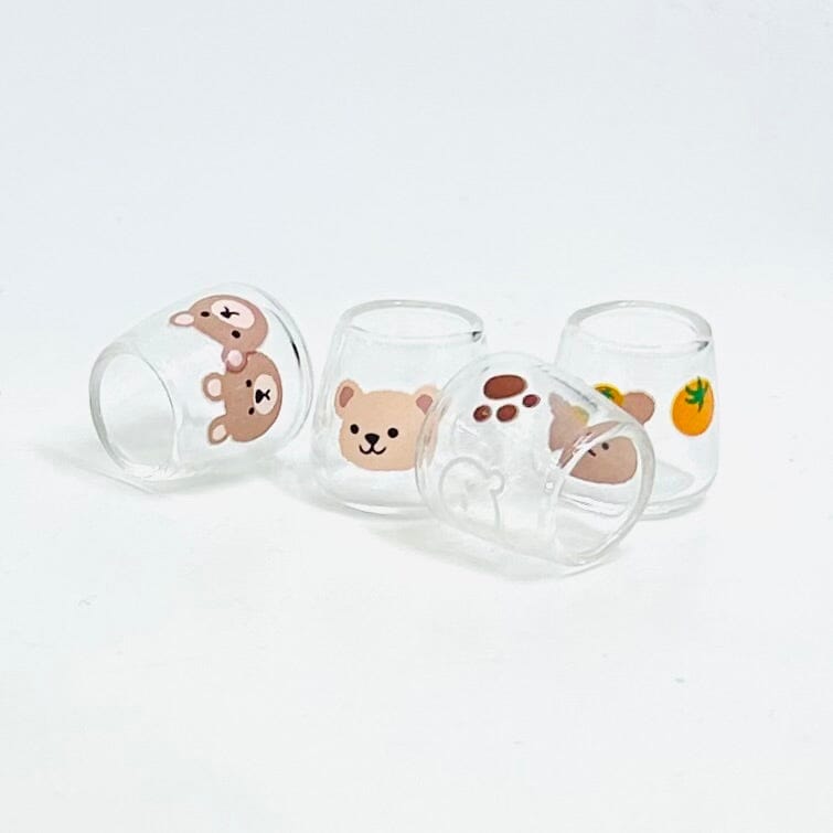 Tiniest Ted Juice Glass Decor - 