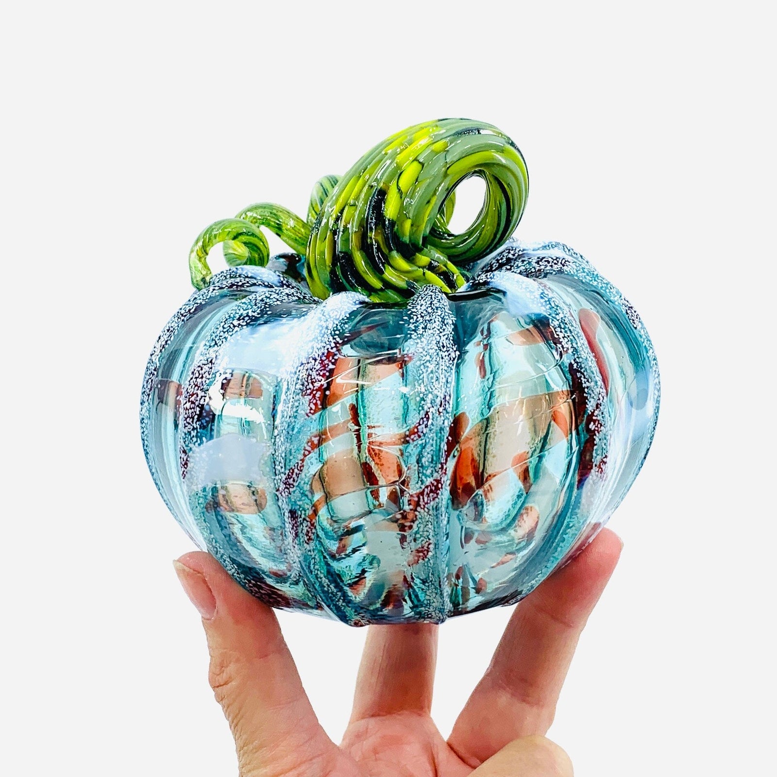 Daily Pumpkin 2315 Squat Gabby Luke Adams Glass Blowing Studio 
