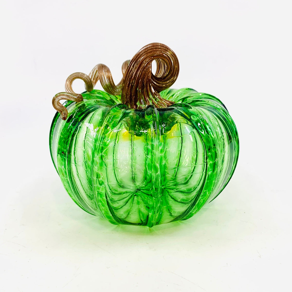 Daily Pumpkin 1074 Squat Gabby Luke Adams Glass Blowing Studio 