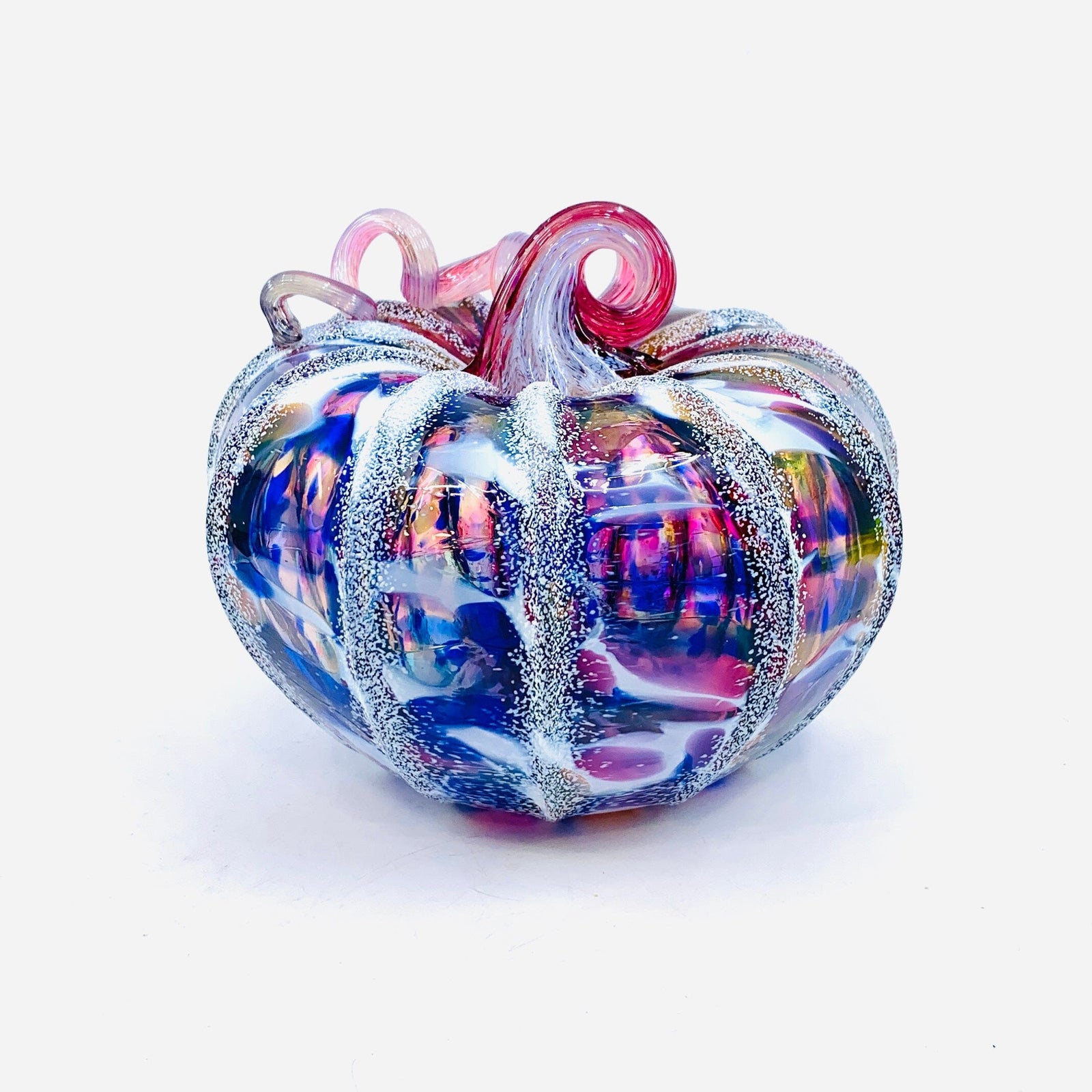 Daily Pumpkin 1822 Snowfall Squat Gabby Luke Adams Glass Blowing Studio 