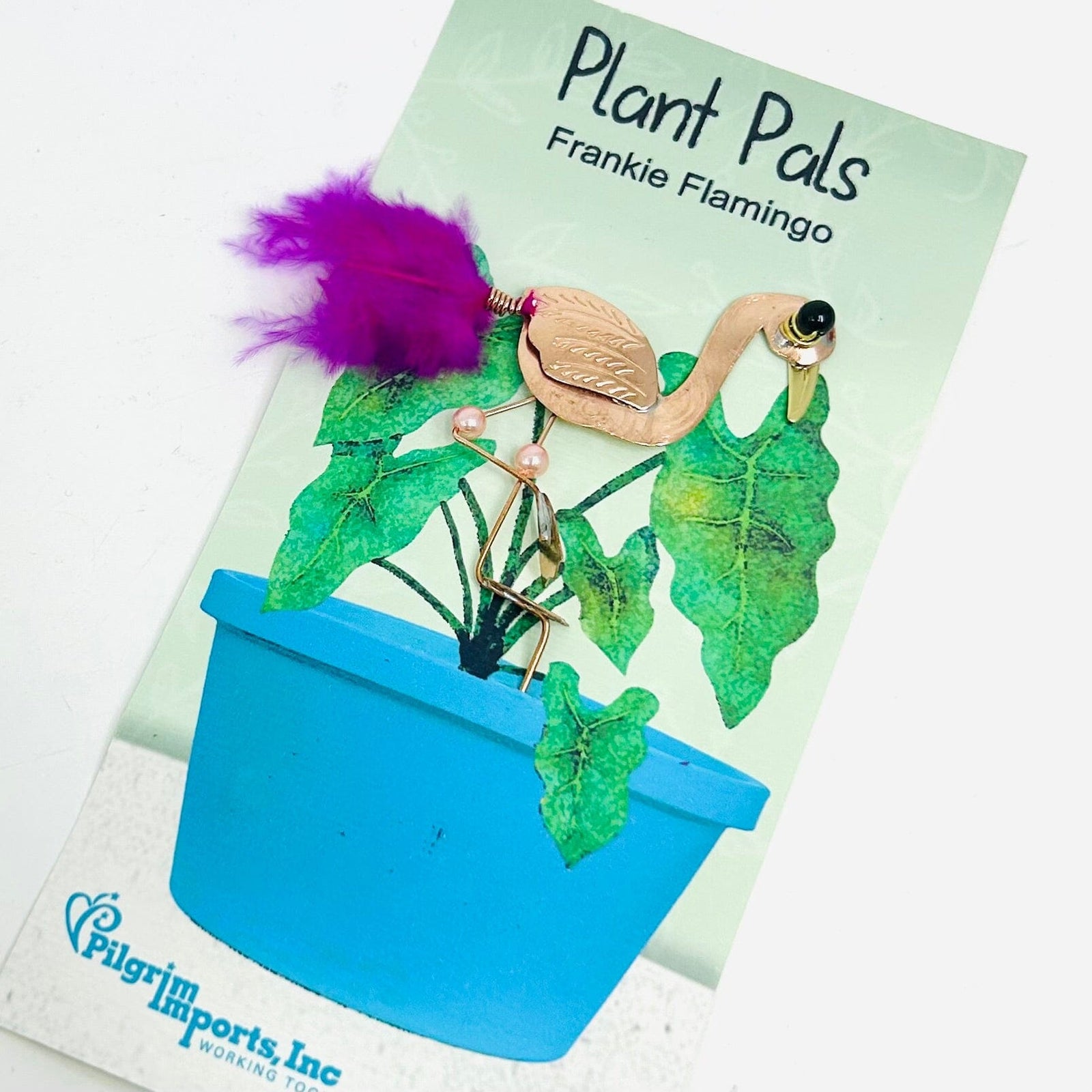 Plant Pals 26, Frankie Flamingo Miniature Pilgrim Imports 