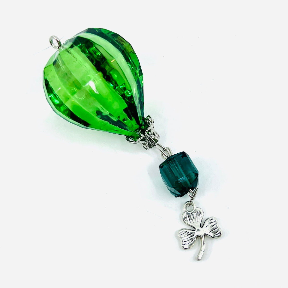 Mini Charm Balloon Crystal Ornament, Green Ornament GANZ 
