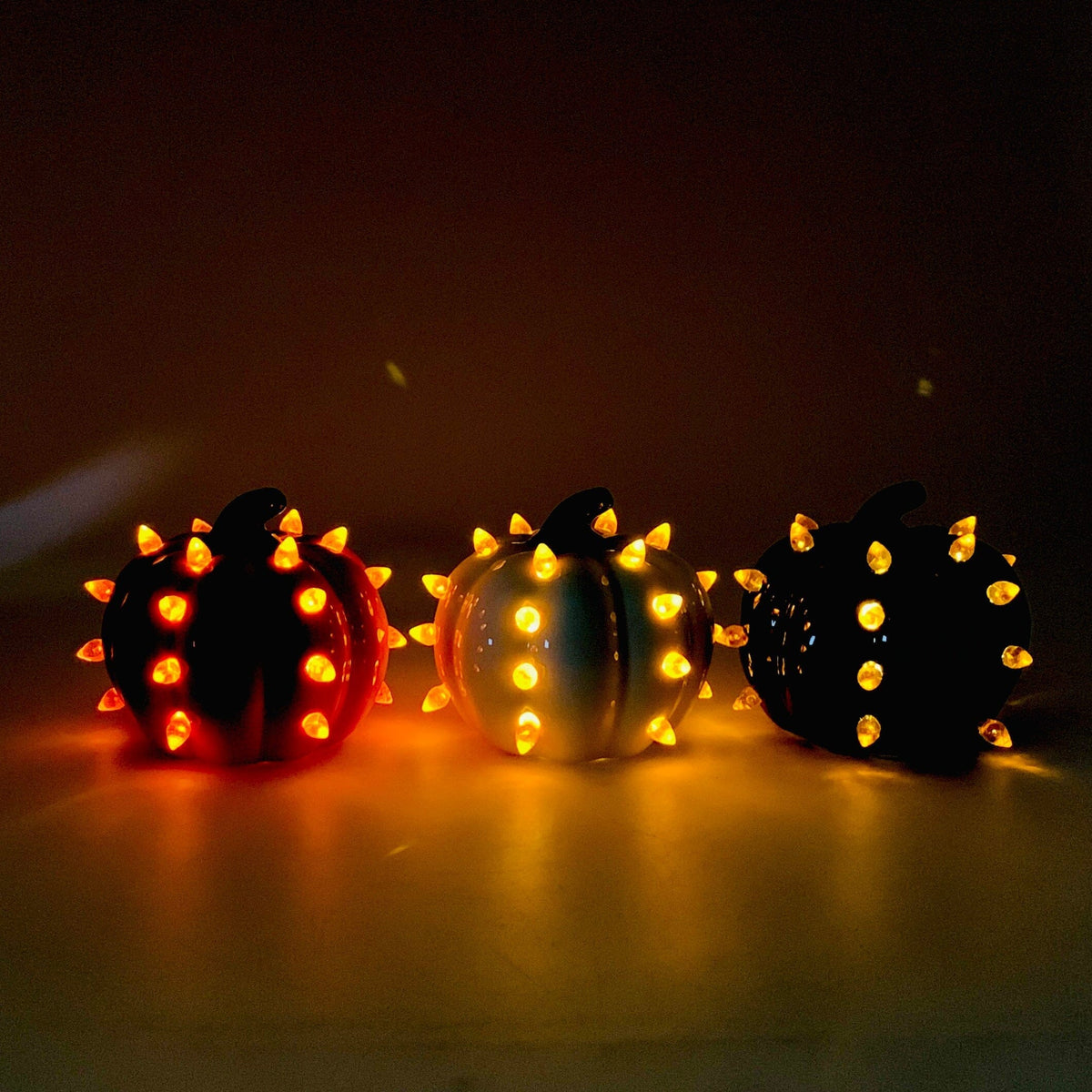 Lite-Up Pumpkin, Orange GANZ 