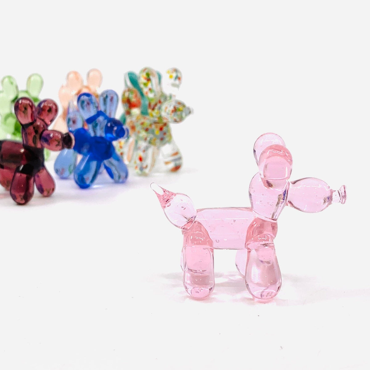 Balloon Dog Figurines Miniature Lyman 