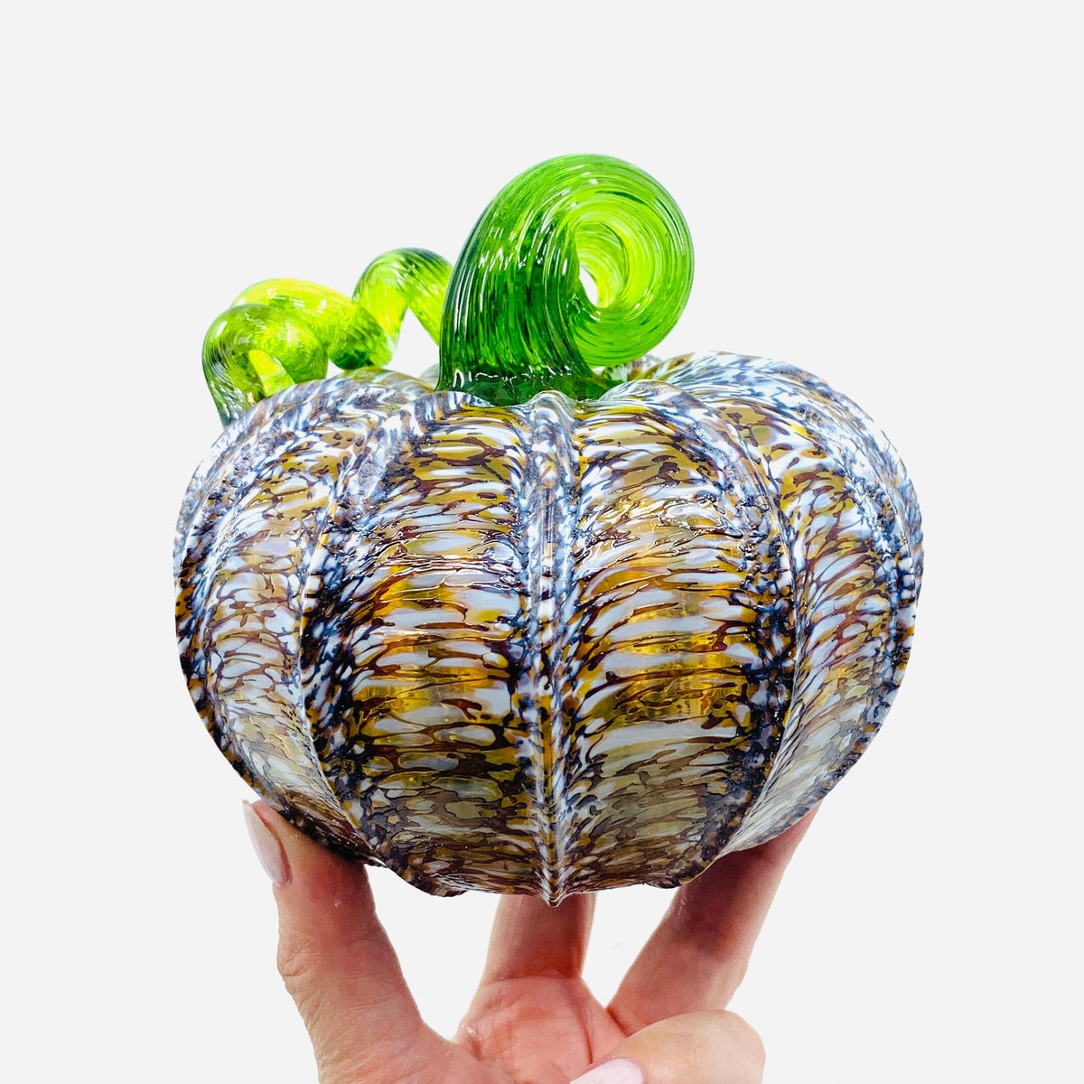 Daily Pumpkin 574 Fall Squat Daily Pumpkin Luke Adams Glass Blowing Studio 