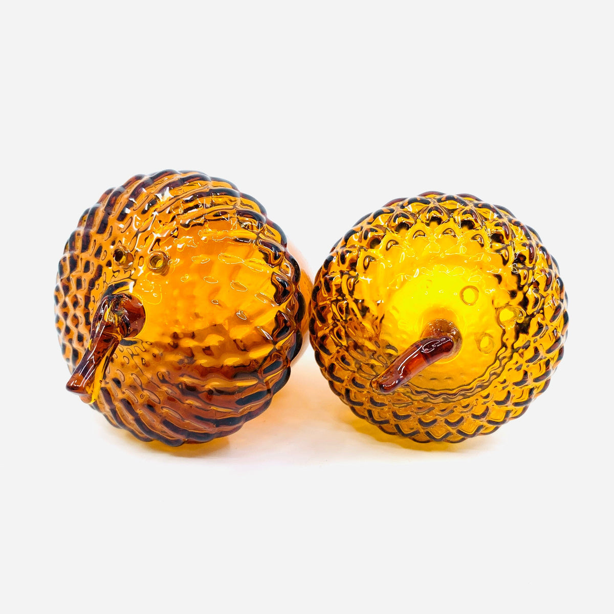 Glass Acorn Salt and Pepper Shakers Decor Gift Essentials 