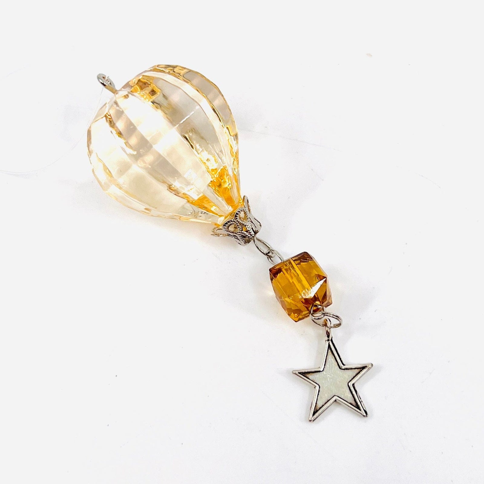 Mini Charm Balloon Crystal Ornament, Gold Ornament GANZ 