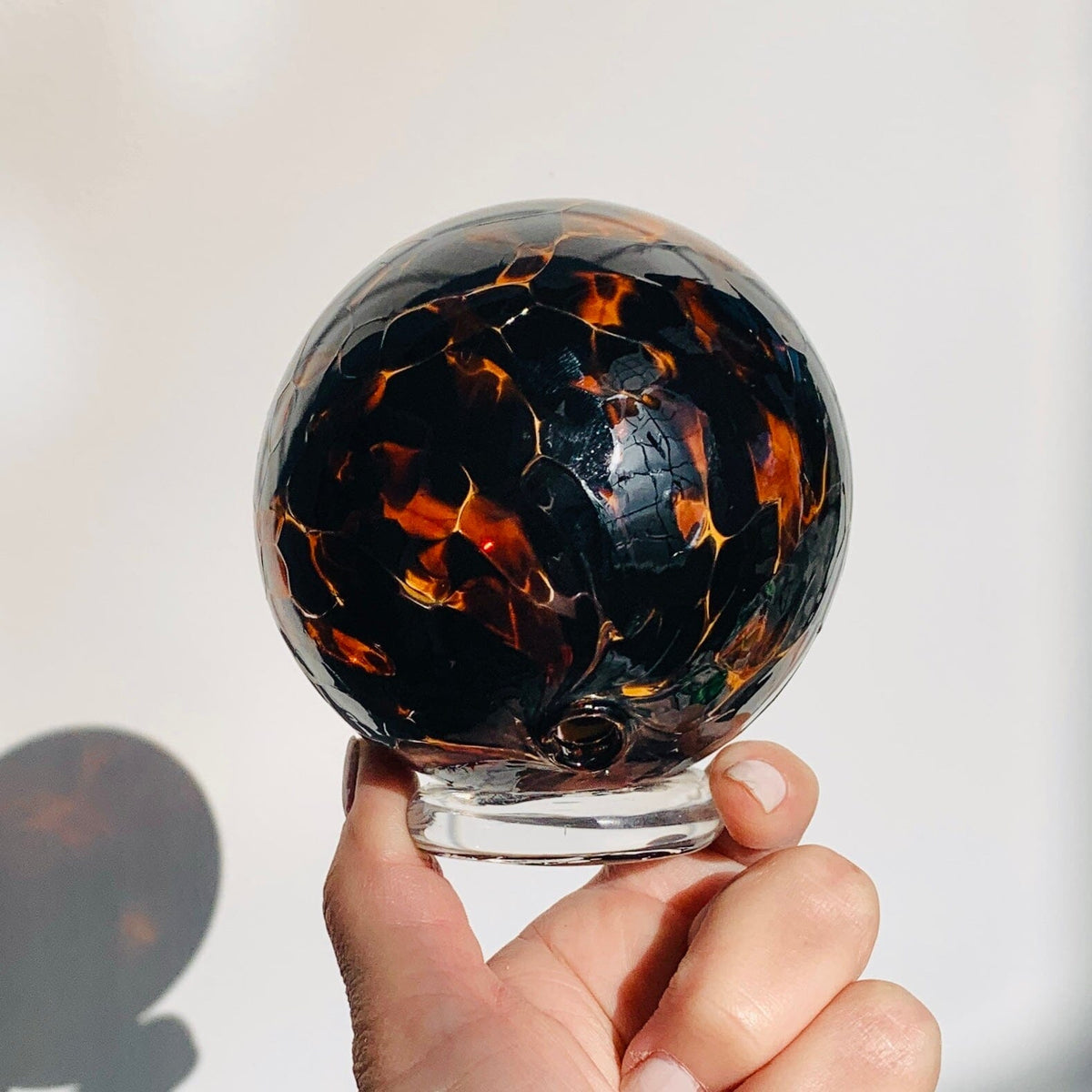 Good Fortune Ball Gabby Henrietta Glass Rust 