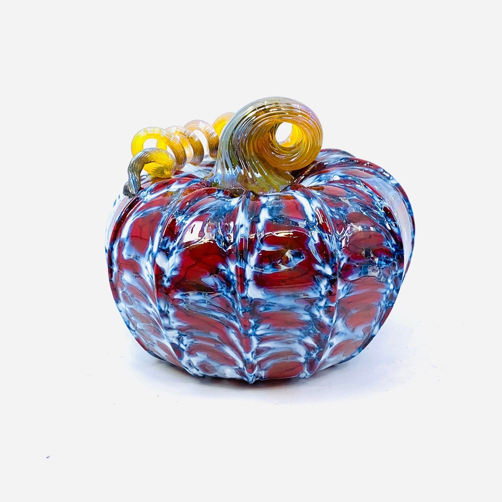 Daily Pumpkin 1501 Holiday Squat Gabby Luke Adams Glass Blowing Studio 