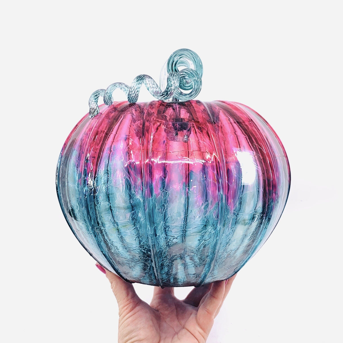 Daily Pumpkin Mermaid Large Daily Pumpkin Luke Adams Glass Blowing Studio 