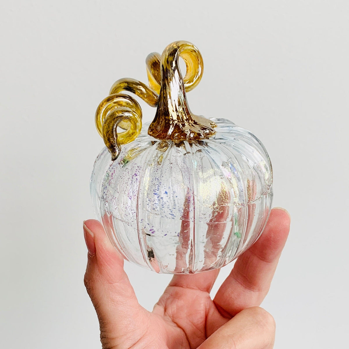 Daily Pumpkin 2633 Mini Gabby Luke Adams Glass Blowing Studio 
