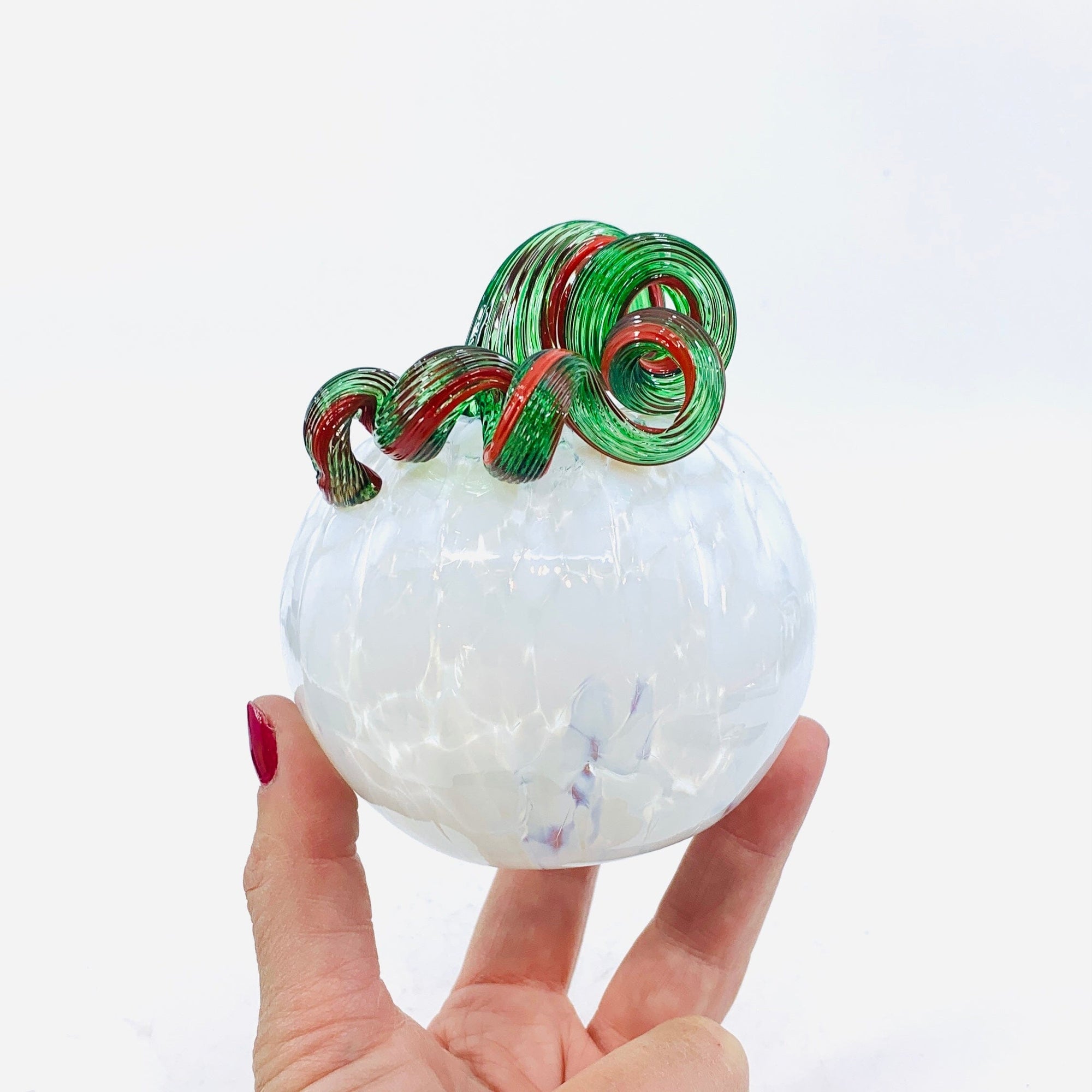 Daily Pumpkin 1973 Mini Gabby Luke Adams Glass Blowing Studio 