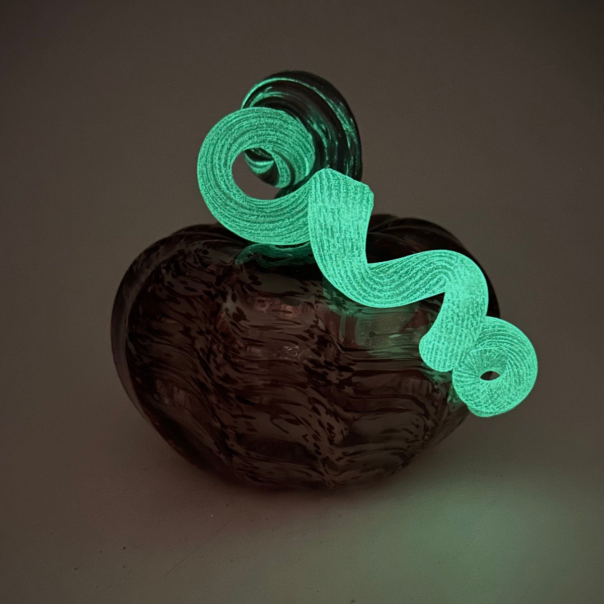 Daily Glow Pumpkin 3909 Fall Squat Gabby Luke Adams Glass Blowing Studio 