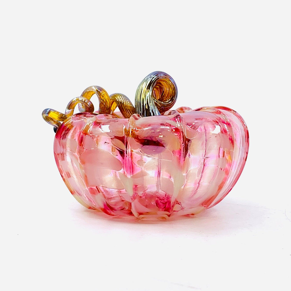 Daily Pumpkin 1256 Oops Squat Daily Pumpkin Luke Adams Glass Blowing Studio 