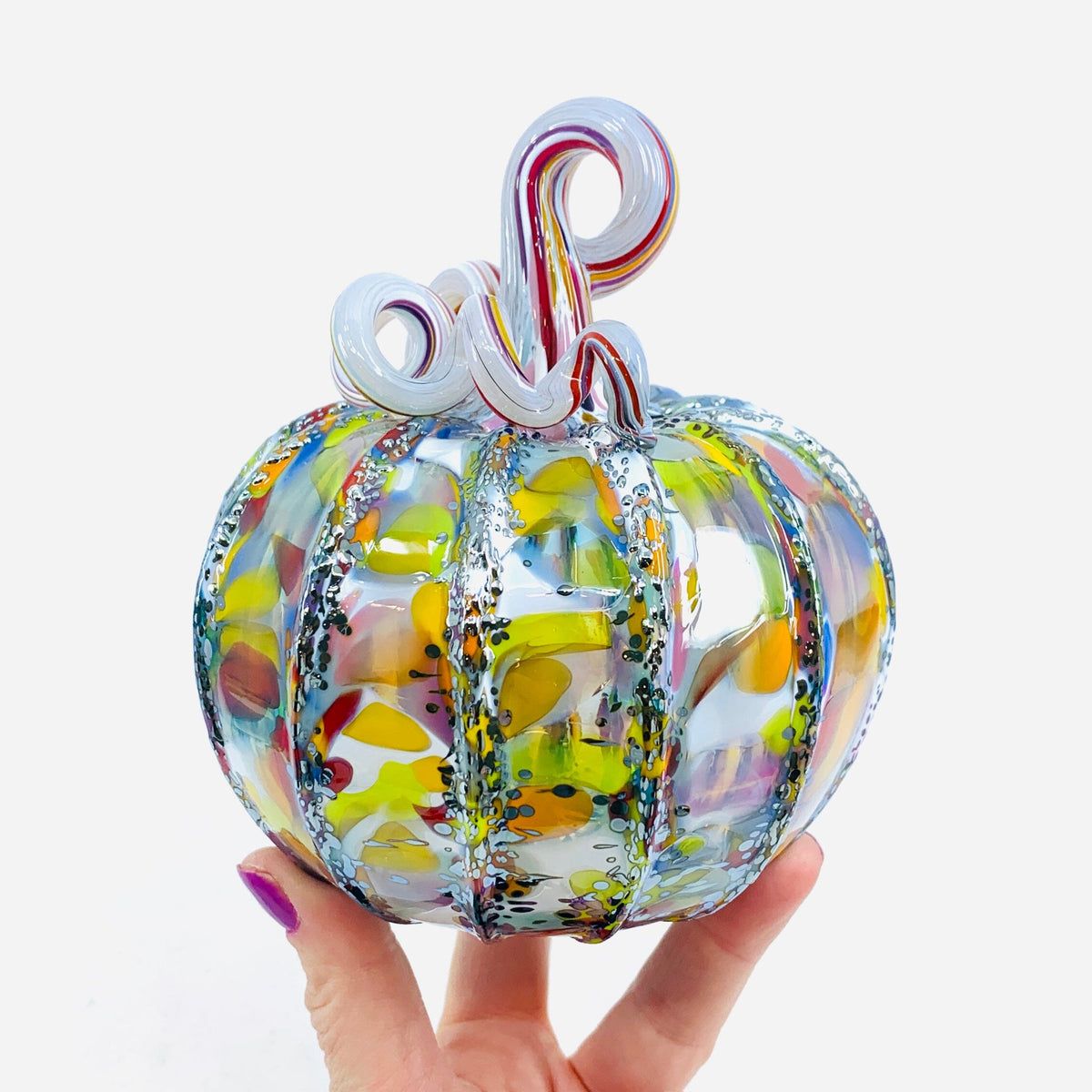 Daily Pumpkin 3035 Squat Gabby Luke Adams Glass Blowing Studio 