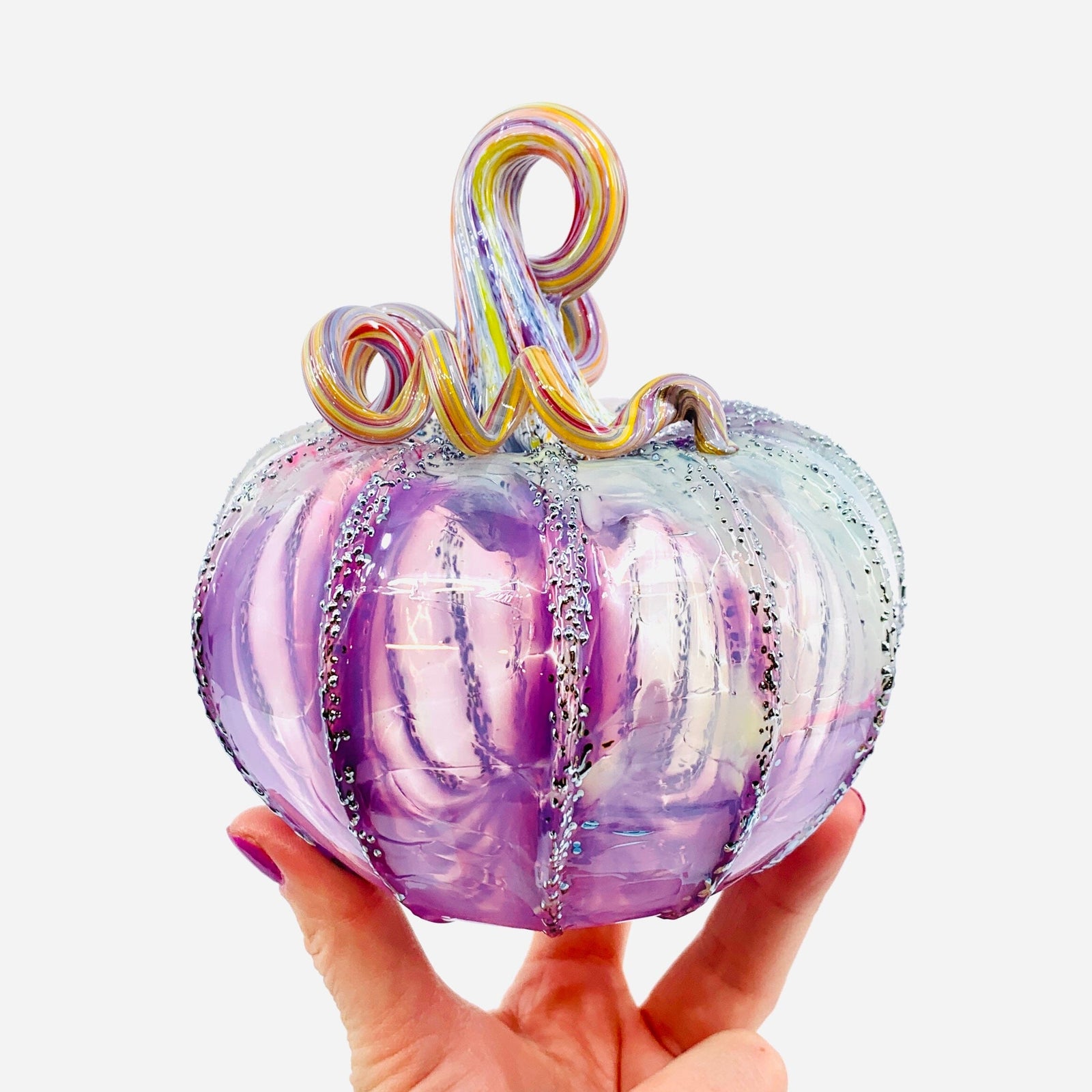 Daily Pumpkin 2953 Sweetheart Squat Gabby Luke Adams Glass Blowing Studio 