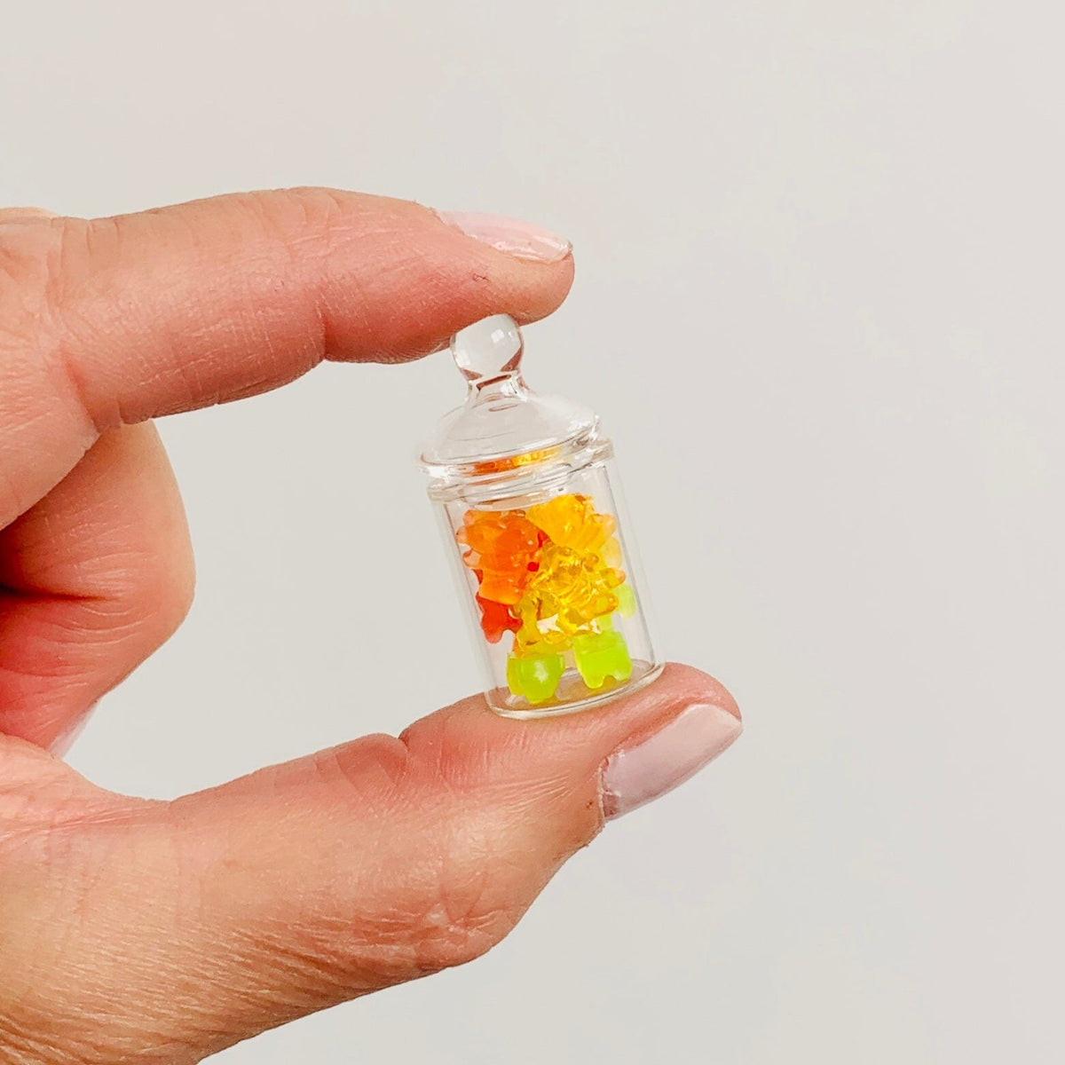 Tiniest Jar of Gummy Bears Miniature - 
