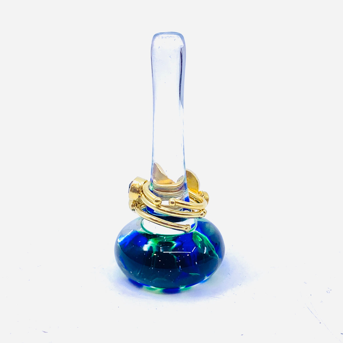 Artisan Glass Ring Holder, 14 Confetti