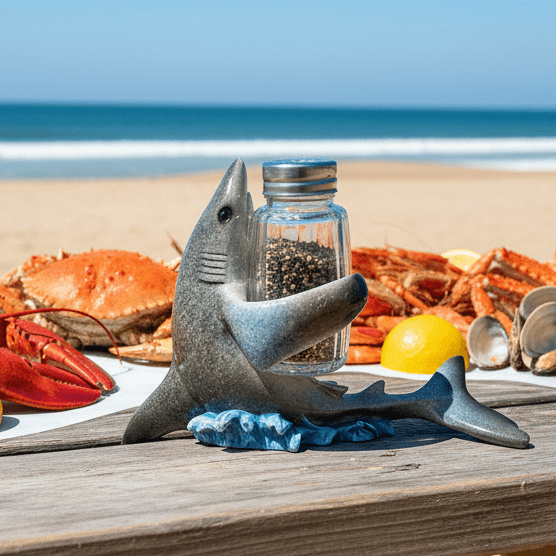 Shark Salt and Pepper Shaker Chesapeake Bay 