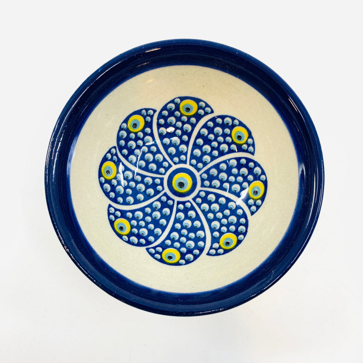 Handmade Turkish Evil Eye Bowl 11 Decor Natto USA 