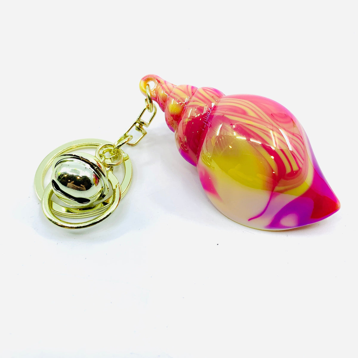 Iridescent Shell Keychains Accessory Alex 