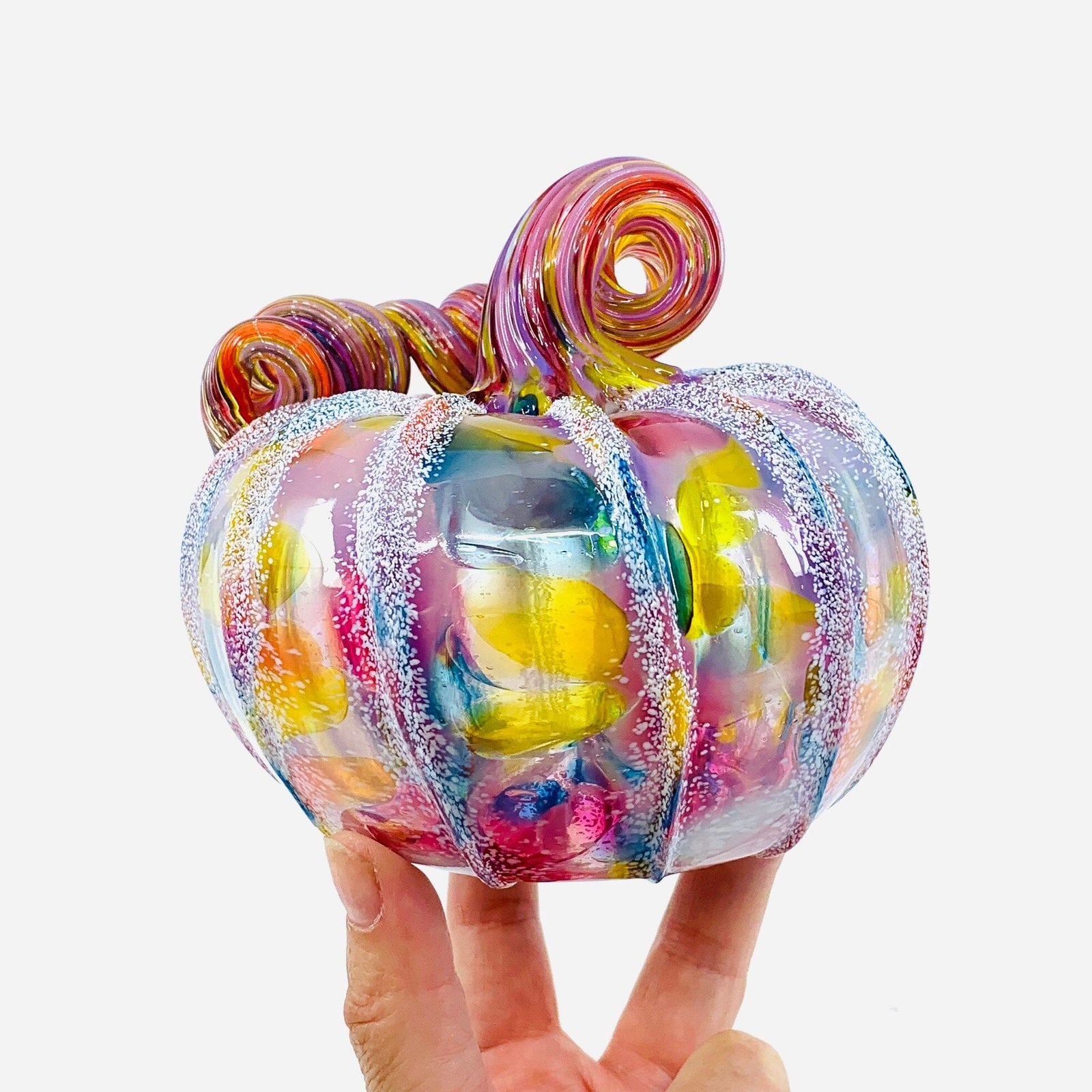 Daily Pumpkin 2332 Squat Gabby Luke Adams Glass Blowing Studio 