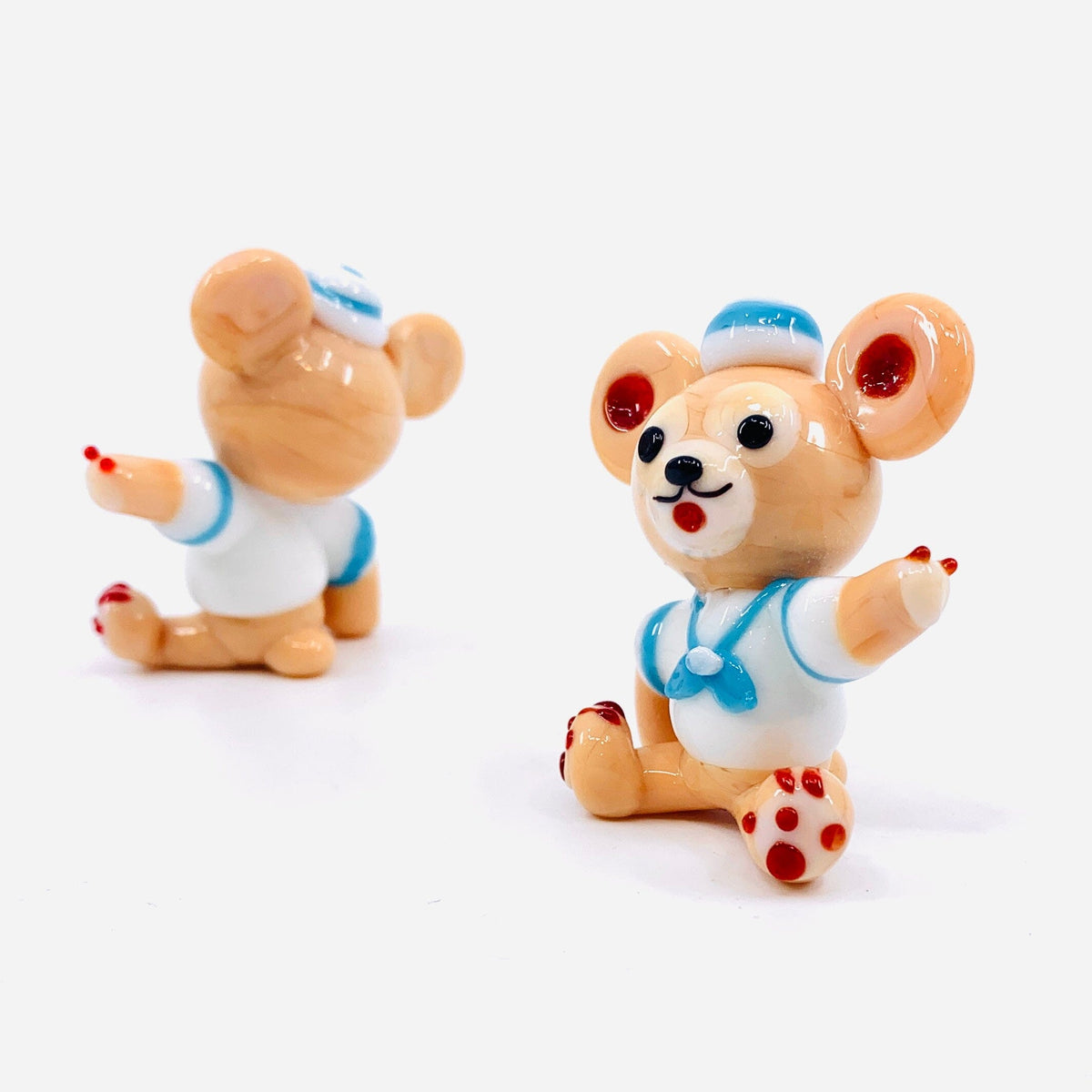 Glass Sailor Bear Miniature Alex 