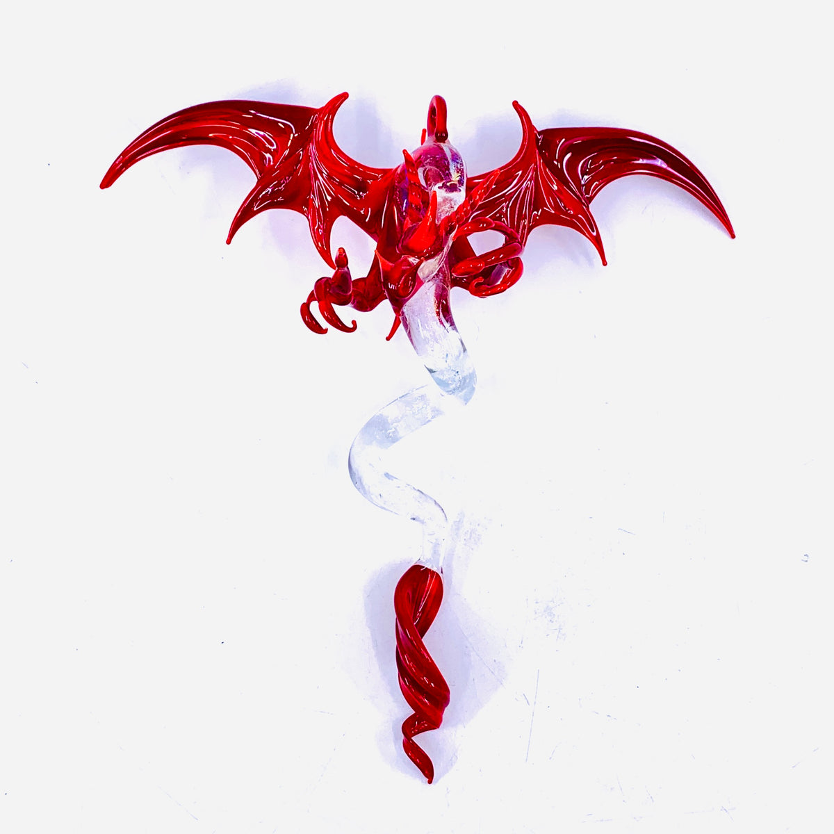 Glass Dragon Ornament, 1