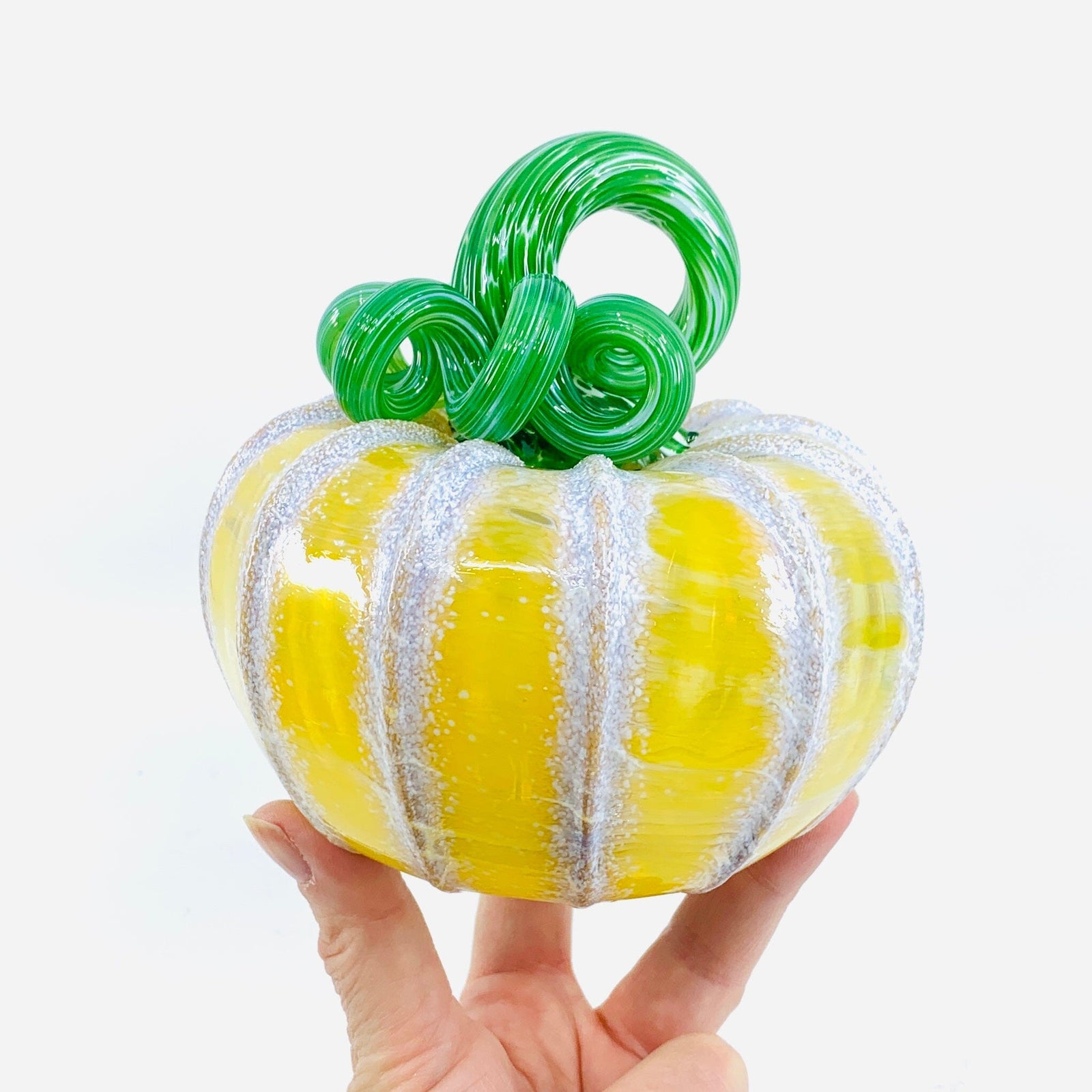 Daily Pumpkin 3819 Squat Gabby Luke Adams Glass Blowing Studio 