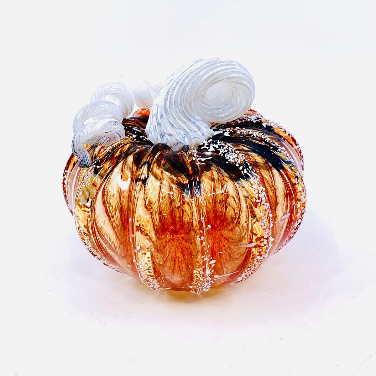 Daily Pumpkin 1494 Holiday Squat Gabby Luke Adams Glass Blowing Studio 