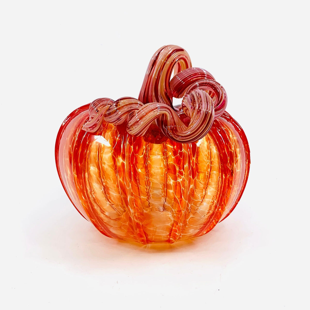 Daily Pumpkin 2742 Squat Gabby Luke Adams Glass Blowing Studio 