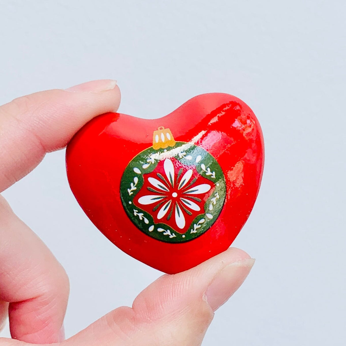 Holiday Heart Chimes Ornament GANZ Ornament 