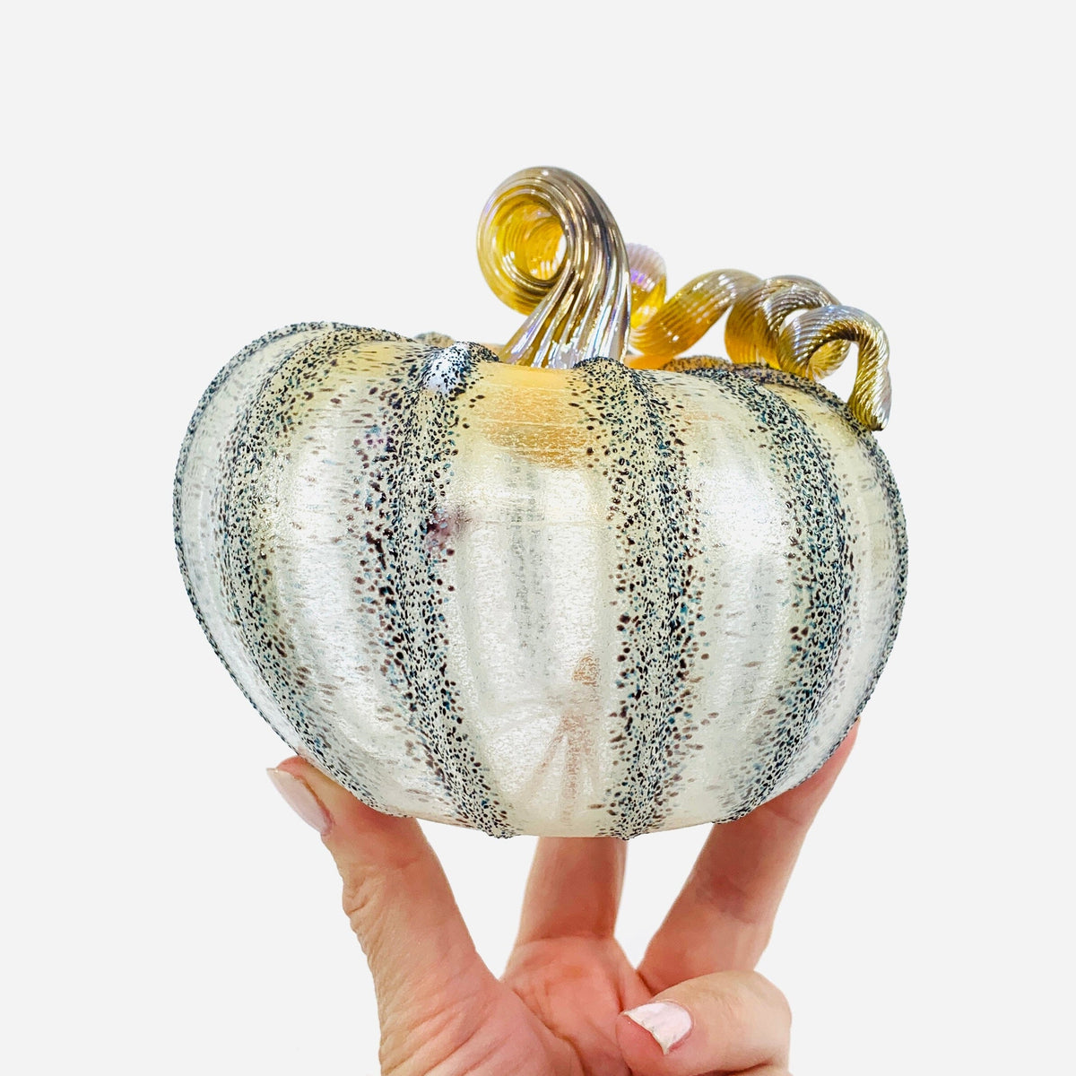 Daily Pumpkin 405 Oops Squat Daily Pumpkin Luke Adams Glass Blowing Studio 