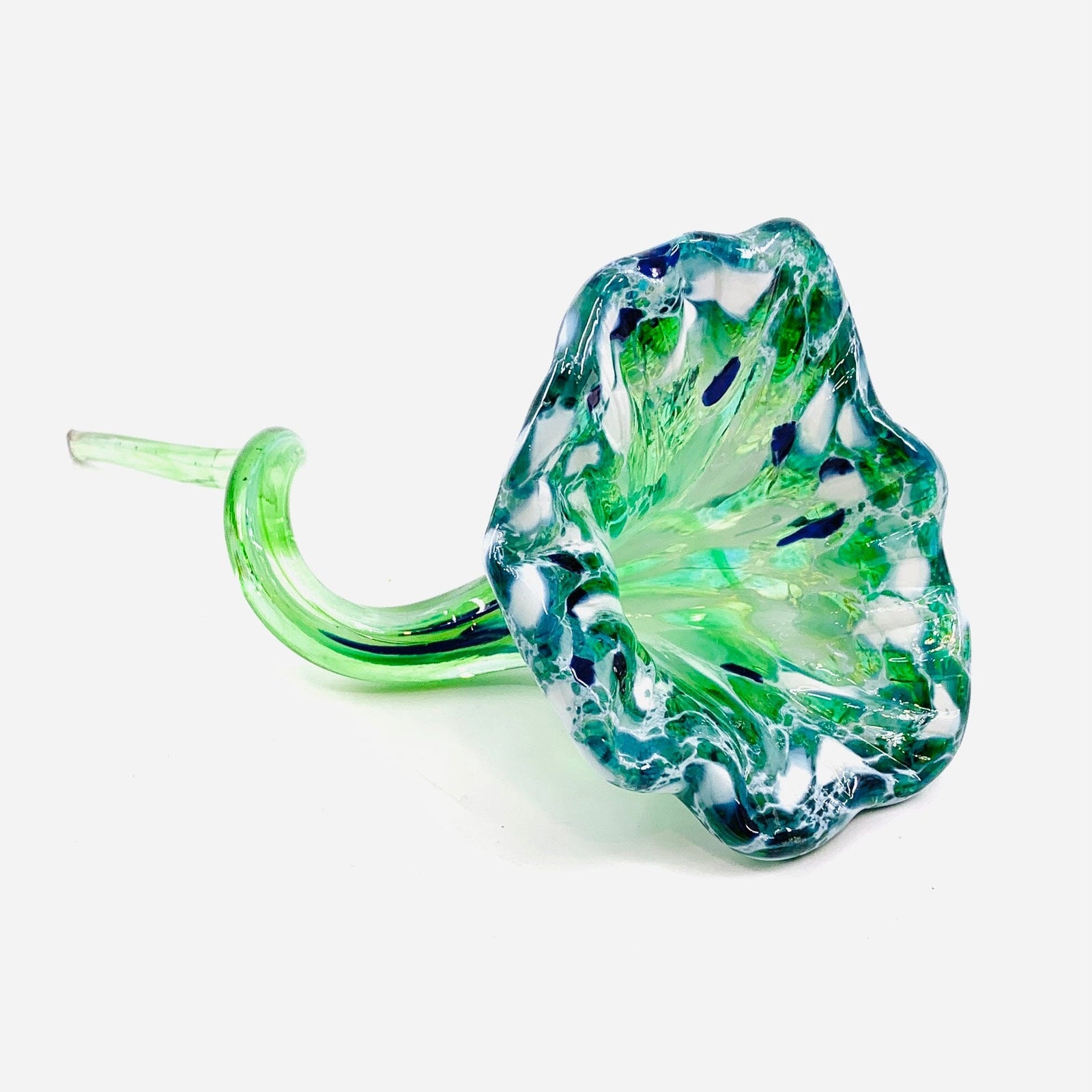 Pulled Glass Flower 73 Decor Luke Adams Glass Blowing Studio 