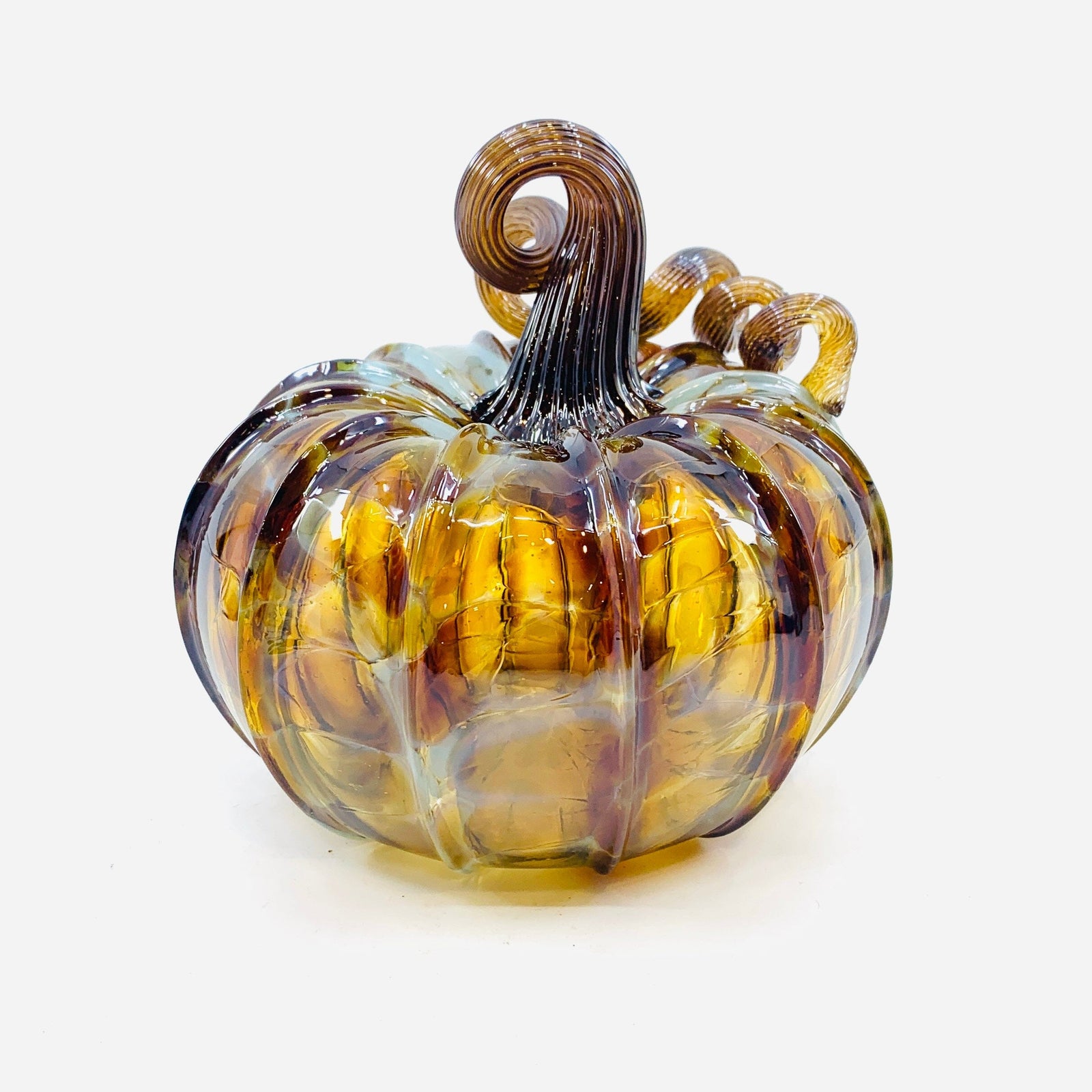 Daily Pumpkin 2368 Squat Gabby Luke Adams Glass Blowing Studio 