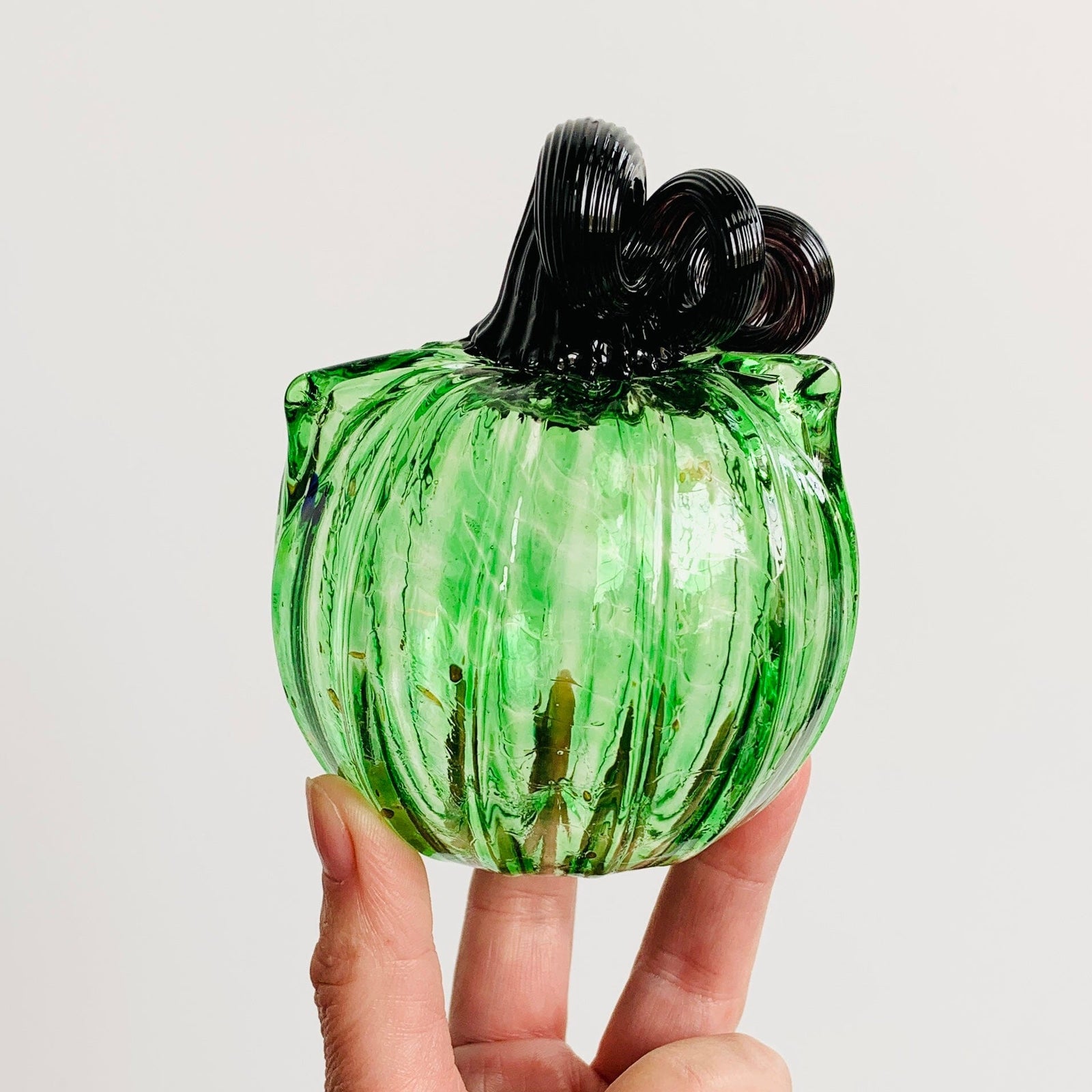 Daily Catkin 1310 Daily Pumpkin Luke Adams Glass Blowing Studio 