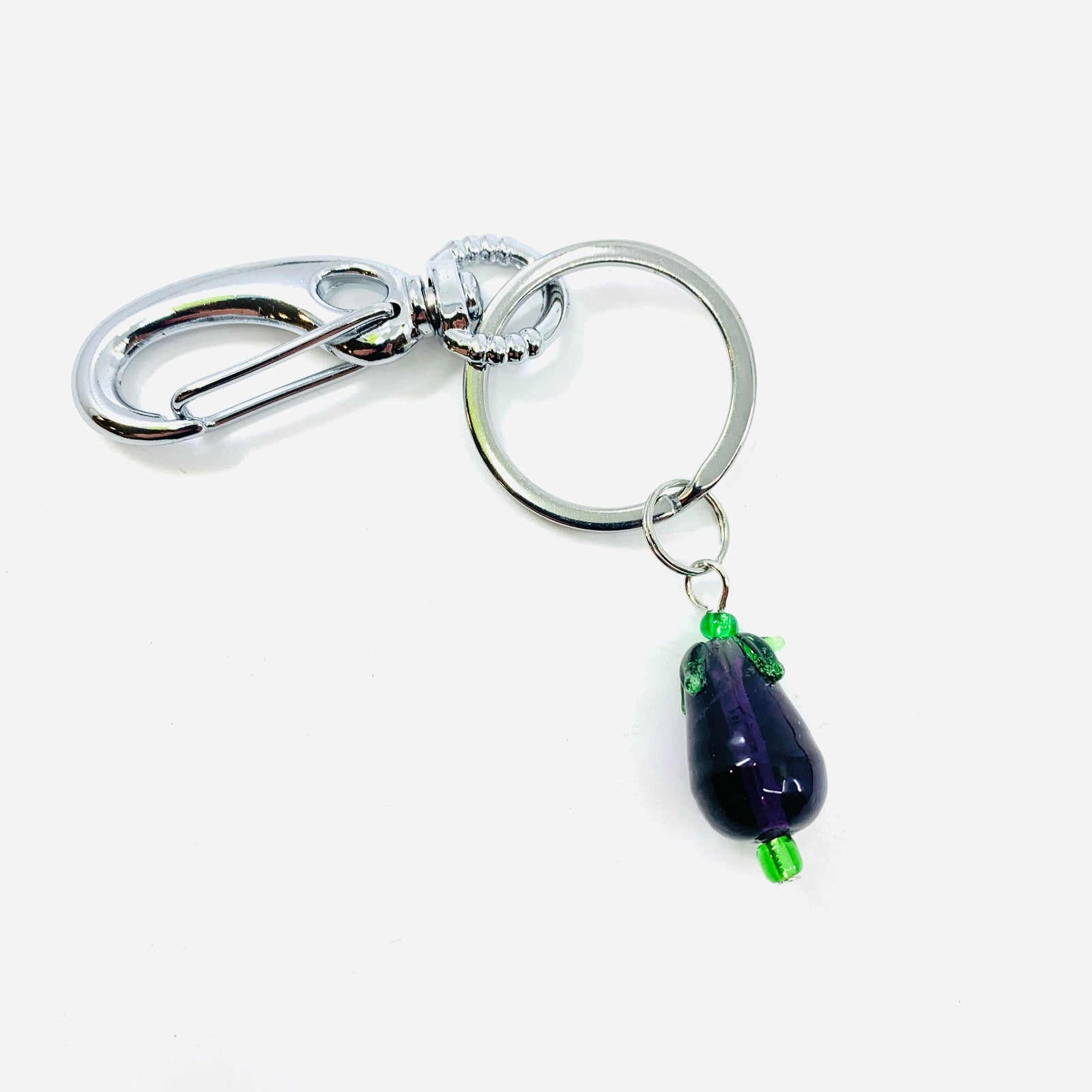 Fun Fruity Keychain, Eggplant GANZ 
