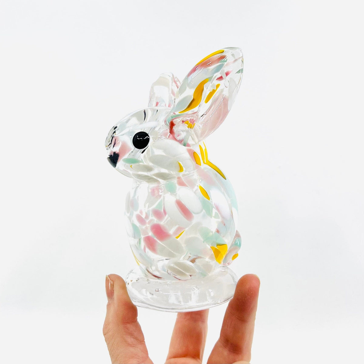 Daily Bunny 73 - Lily Gabby Luke Adams Glass Blowing Studio 